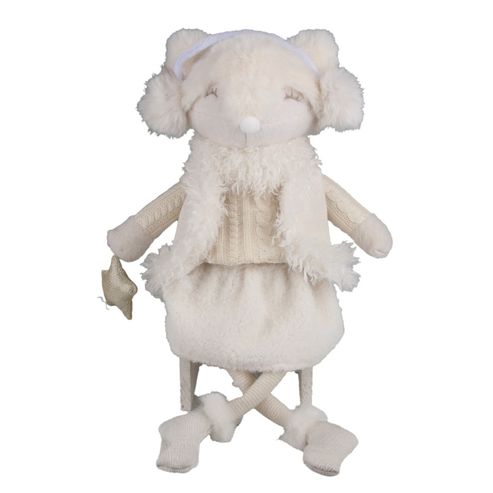 H4Y dekoratsioon Fab Emma, 54cm, rebane, valge