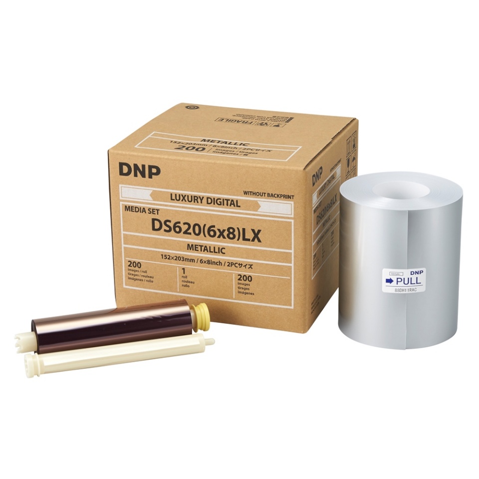 DNP fotopaber Paper Metallic 1 Roll 200 prints 15x20 for DS620