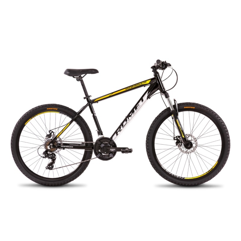 Romet Noorte laste jalgratas Rambler R6.2, 26" 17" M, must-kollane