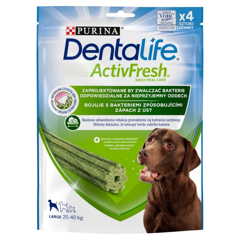 Purina Nestle maius koerale PURINA Dentalife Active Fresh Large - Dental snack for Dogs - 142g