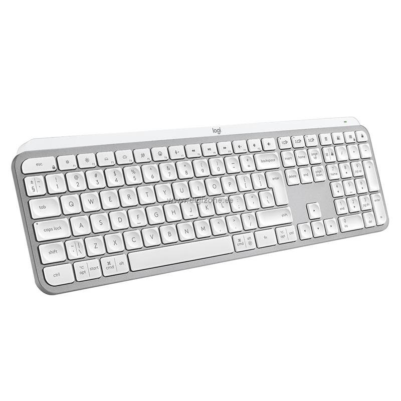 Logitech klaviatuur MX Keys S US (W), hall