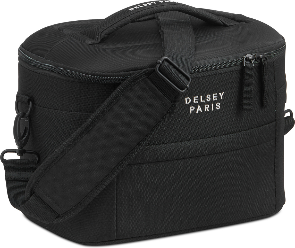 Delsey Brochant 3 Beauty Case kosmeetikakott, must