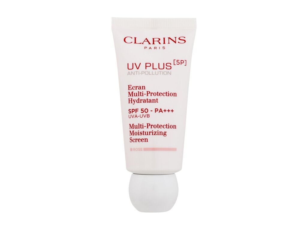 Clarins näokreem UV Plus 5P Multi-Protection Moisturizing Screen 50ml, Rose, naistele