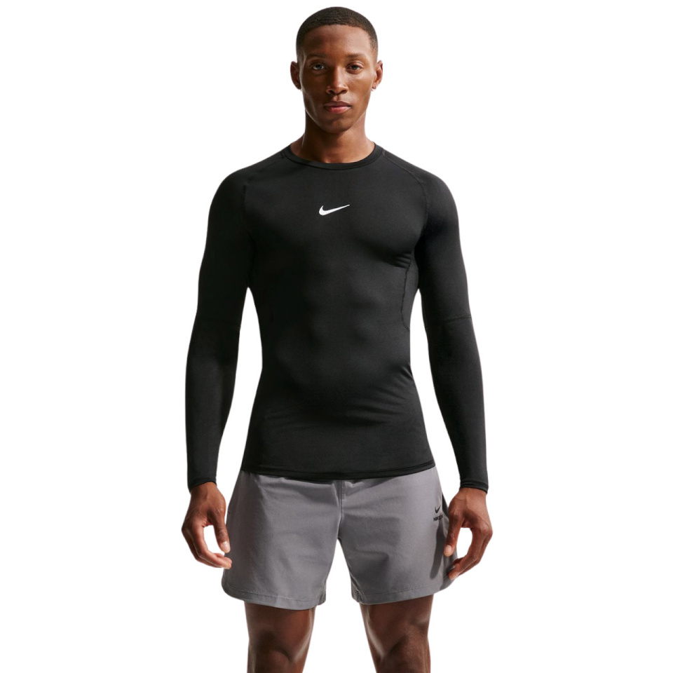 Nike T-särk meestele Dri-Fit Pro Longsleeve must FB7919 010 suurus XXL