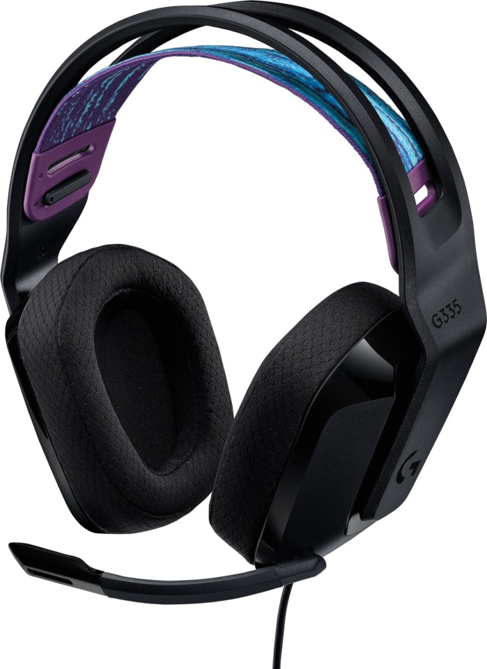 Logitech kõrvaklapid G G335 Gaming Headset Black, must