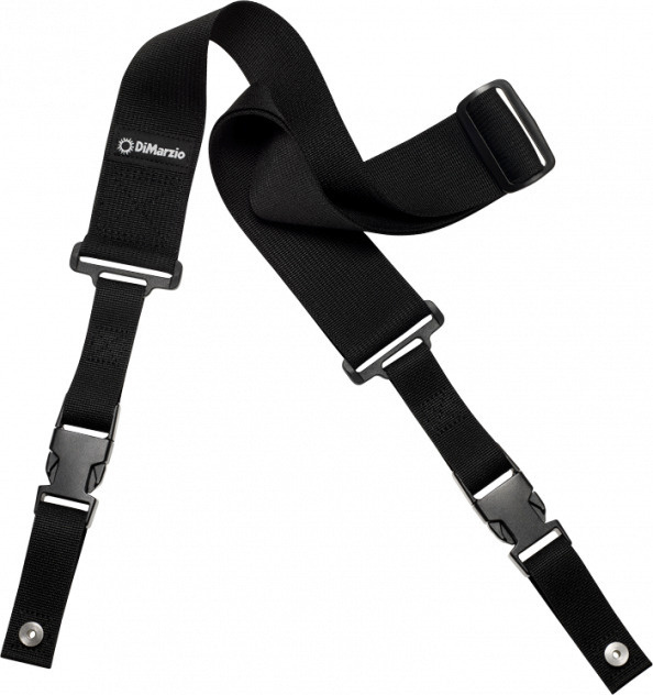 DiMarzio Cordura Cliplock lukustusrihm, must