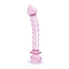 19583 Dildo Dream Toys Glaze Glass roosa