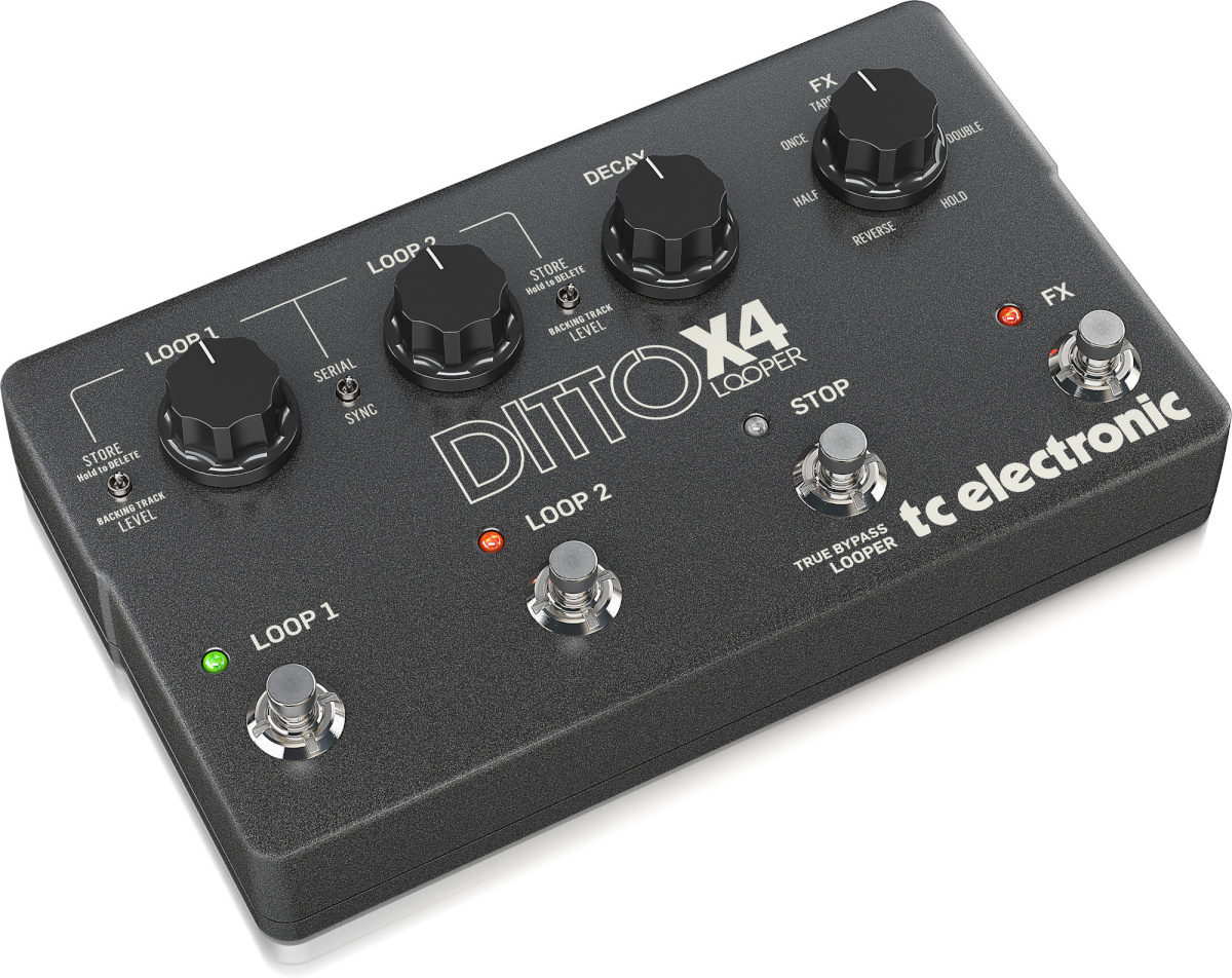 TC elektrooniline kitarripedaal Ditto X4 Looper