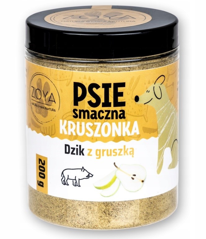 Zoya maius koerale Wild Boar and Pear Crumble, 200g