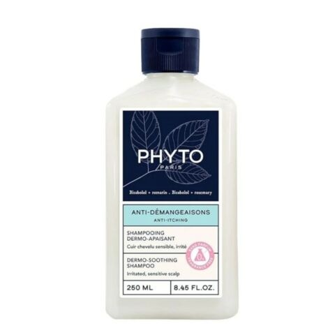Phyto šampoon Anti-Itching Dermo-Soothing Shampoo 250ml, naistele