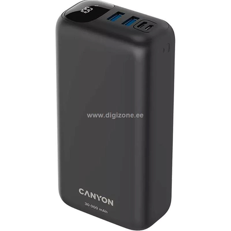 Canyon akupank 30000mAh, must
