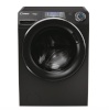 Candy pesumasin RP 496BWMBCB/1-S Front loading, Washing capacity 9 kg, 1400 RPM, Depth 53 cm, Width 60 cm, Display, TFT, Steam function, Wi-Fi, Glossy must