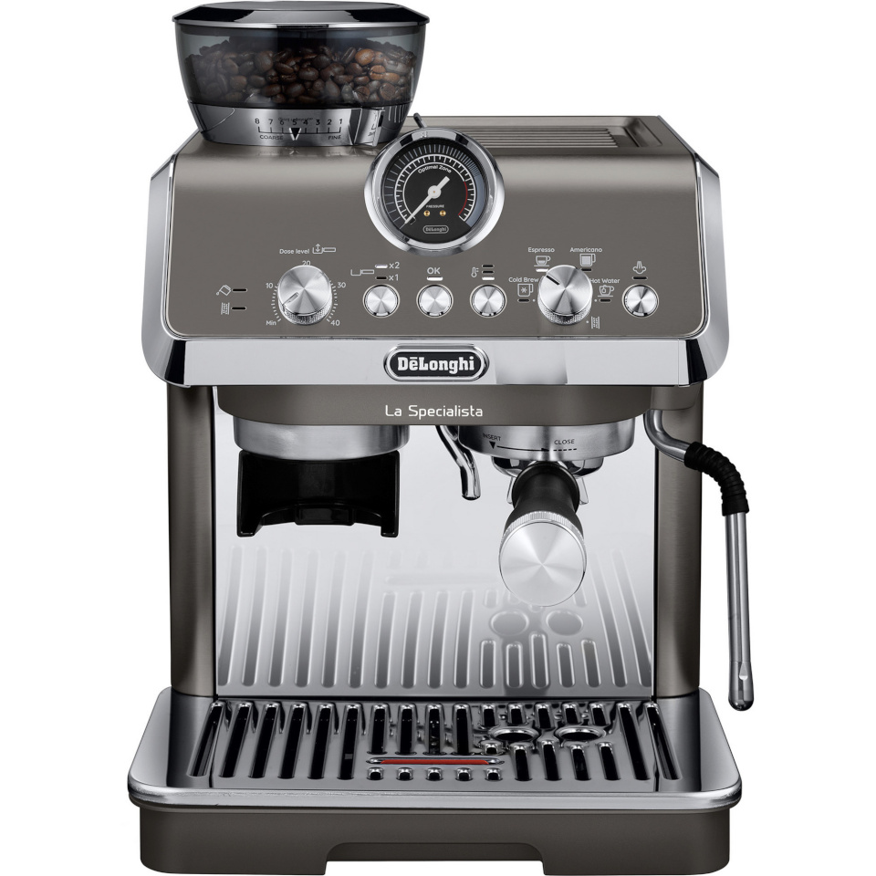 Delonghi espressomasin La Specialista Arte Evo Titan Cold Brew Espresso Machine, roostevaba teras