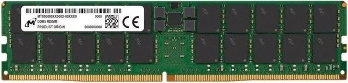 64GB Micron RDIMM 64GB 2Rx4 6400 CL52 (16Gbit) Single Pack