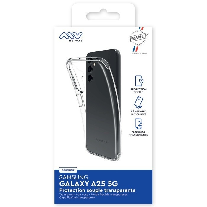 Myway kaitsekest Samsung Galaxy A25 5G France Soft My Way Transparent