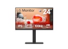 LG monitor 24BA750-B | 23.8" | IPS | Full HD | 16:9 | 100 Hz | 5 ms | 1920 x 1080 pixels | 200 cd/m² | HDMI ports quantity 1 | must