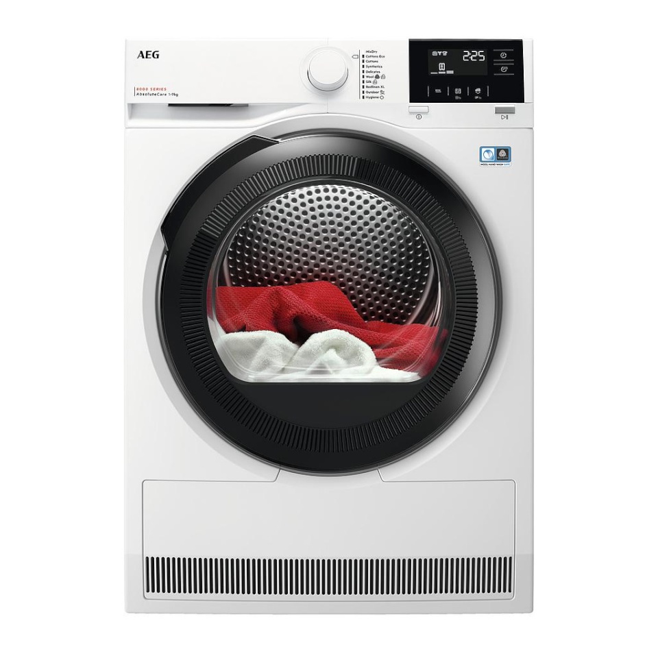 AEG kuivati TR819P4E Series 8000 AbsoluteCare® Dryer, 9kg, A++, valge