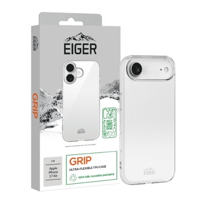 Eiger kaitsekest Grip Case GRS iPhone 17 Air Transparent, läbipaistev