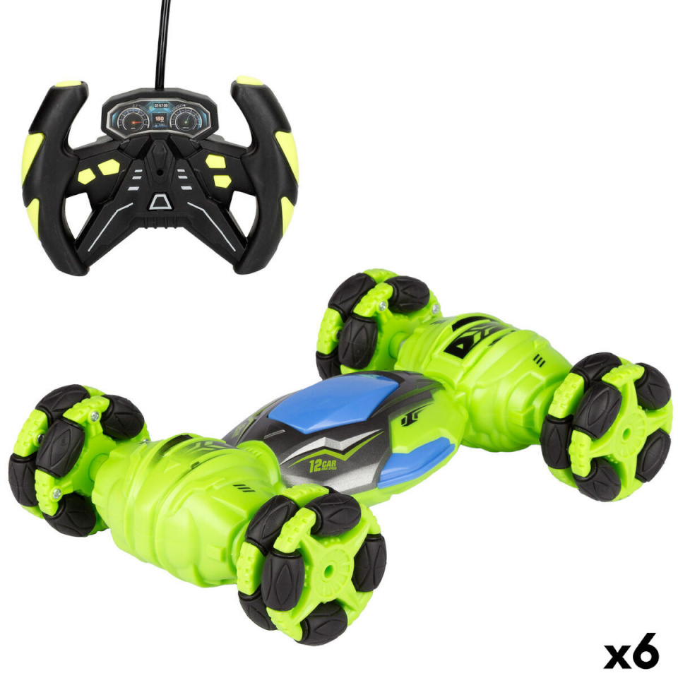 Colorbaby kaugjuhitav auto 19x5x13cm 6 Ühikut