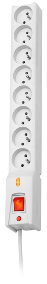 Lestar pikendusjuhe Surge Protector LX 810, 1L, 3.0m, hall