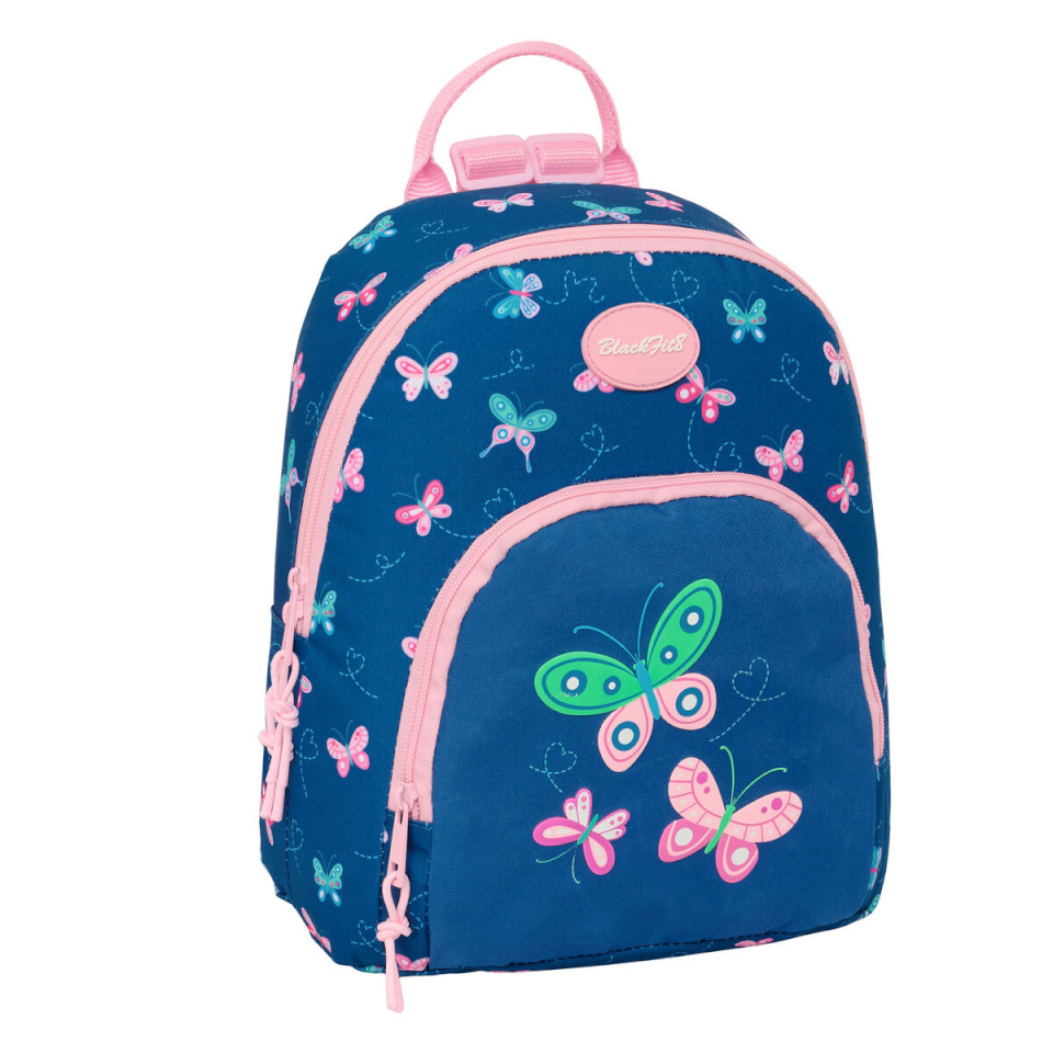 Blackfit8 Seljakott BlackFit8 Mariposas Mitmevärviline 25 x 30 x 13 cm