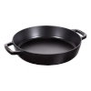 Staub Bratpfanne mit 2 Griffen 26 cm seidenmattschwarz