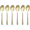 Sambonet söögiriistade komplekt Taste PVD 6 Espresso Spoon Set