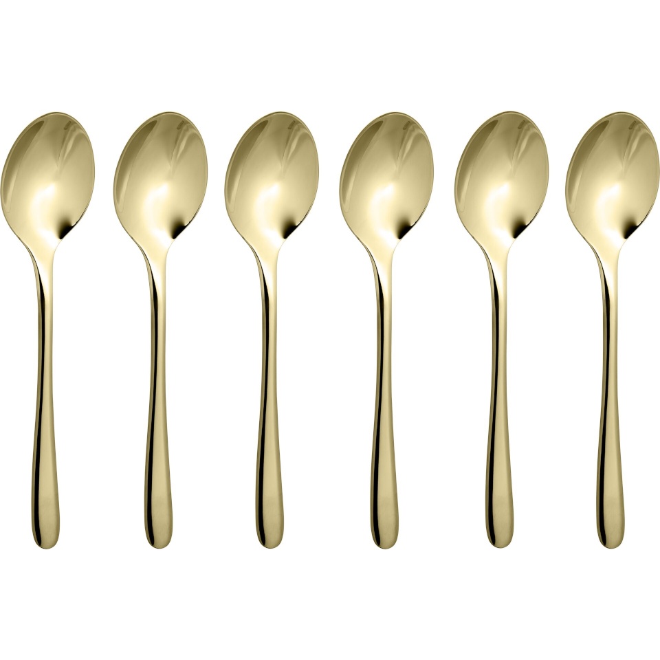 Sambonet söögiriistade komplekt Taste PVD 6 Espresso Spoon Set