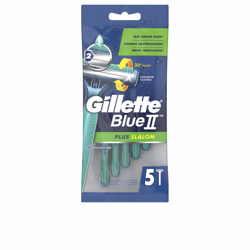 Gillette Ühekordsed žiletid Blue II Plus Slalom 5tk