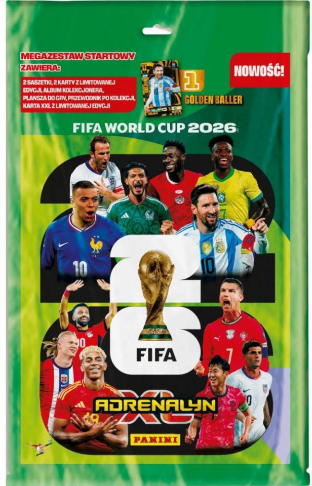 Panini jalgpallikaardid FIFA World Cup 2026 Starter Pack