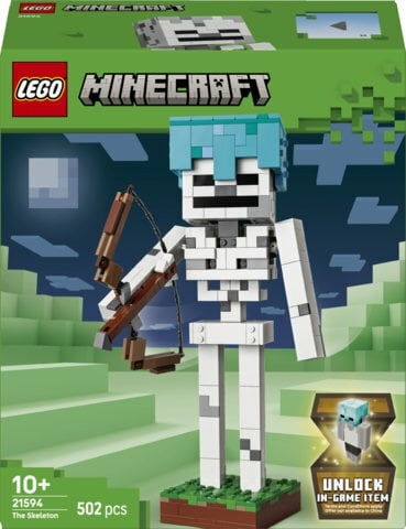 LEGO klotsid Minecraft 21594 - Skelett