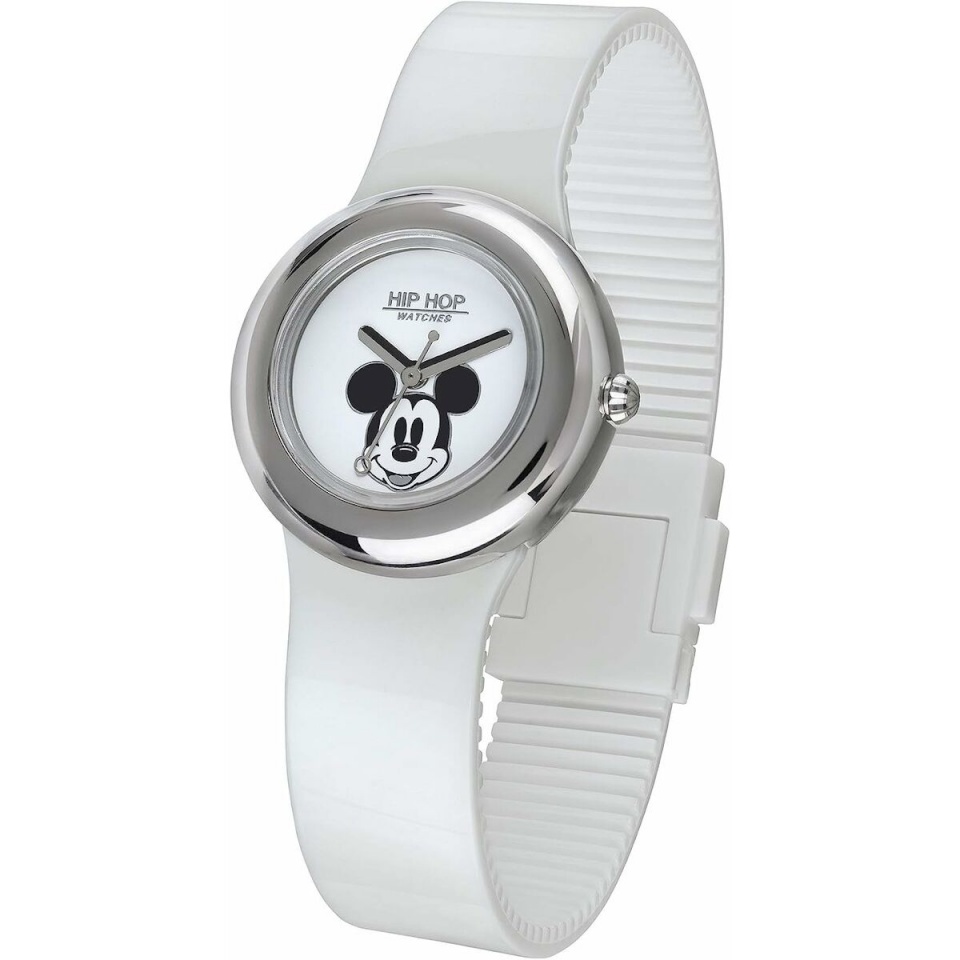Hip Hop unisex kell MICKEY METAL WHITE (Ø 32mm)