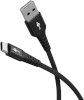Goobay USB-C to USB-A Supersoft Textile Cable with Metal Plugs, 2 m, must |