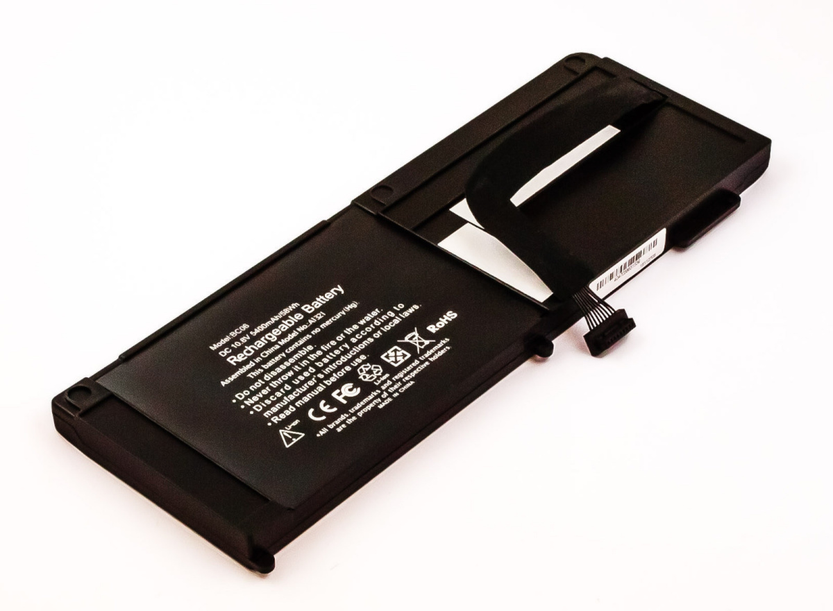 MicroBattery MBXAP-BA0007, 10.8 V, 5400 mAh -aku MacBook Pro sülearvutile