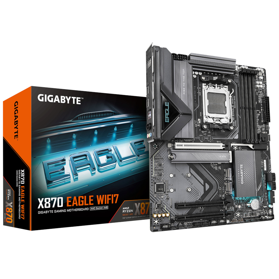 Gigabyte emaplaat X870 EAGLE WIFI17 (X870,AM5,ATX,DDR5)