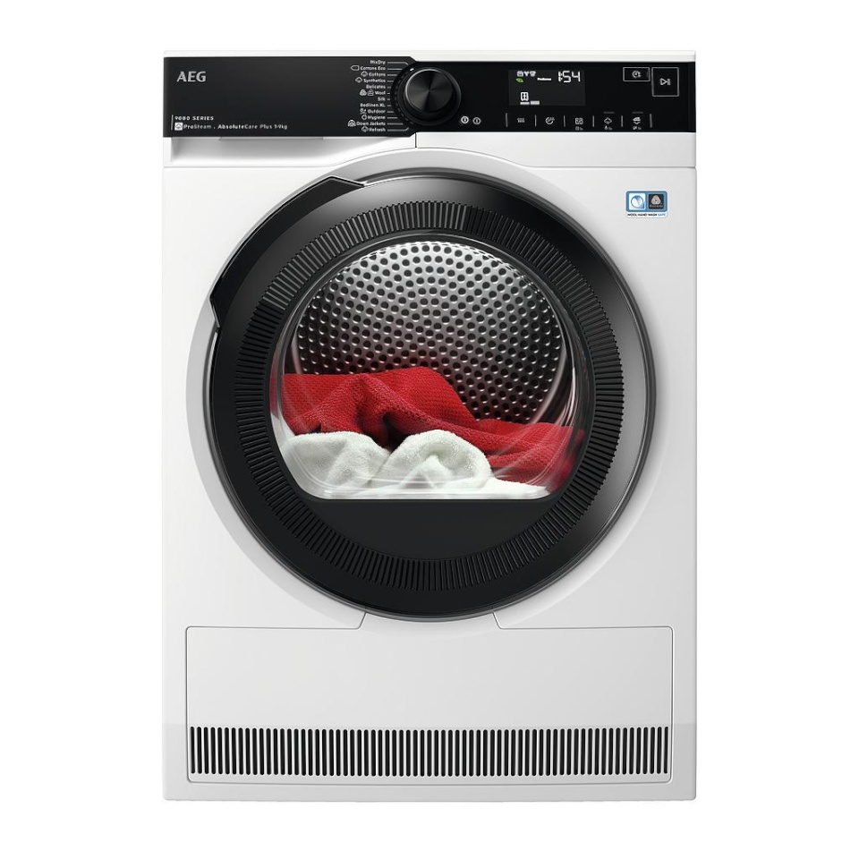 AEG kuivati TR939M4ZE Series 9000 AbsoluteCare® Plus Dryer, 9kg, A+++, valge