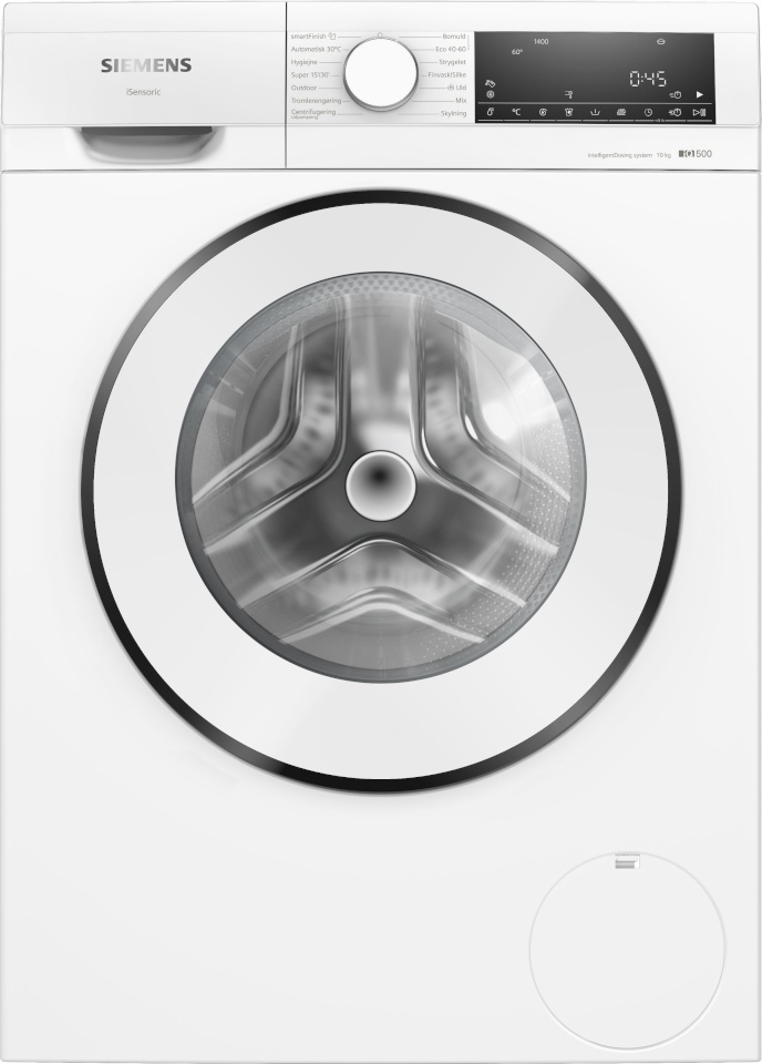 Siemens pesumasin WG54G2FWDN iQ500 Washing Machine, 10kg, 1400 p/min, valge
