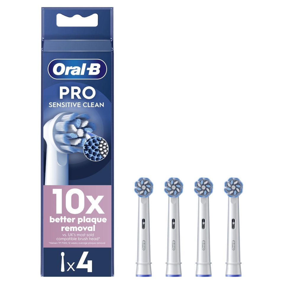 Braun lisaharjad Oral-B Pro Sensitive Clean, 4tk.