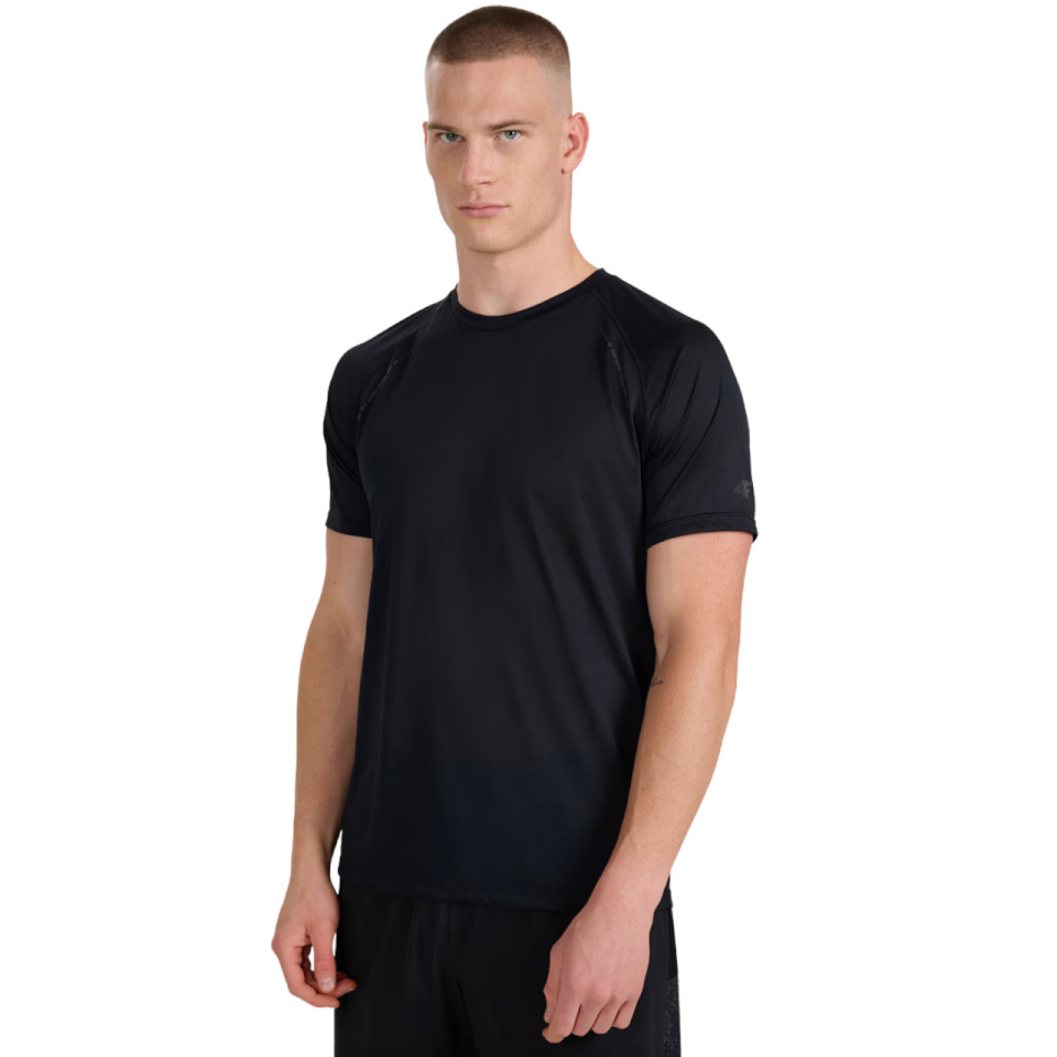 4F T-särk meestele Fnk M1499 sügav must 4FWAW25TFTSM1499 20S suurus XXL