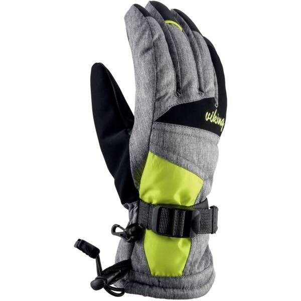 Viking suusakindad SELENA GLOVES SIZE 5 LIMON