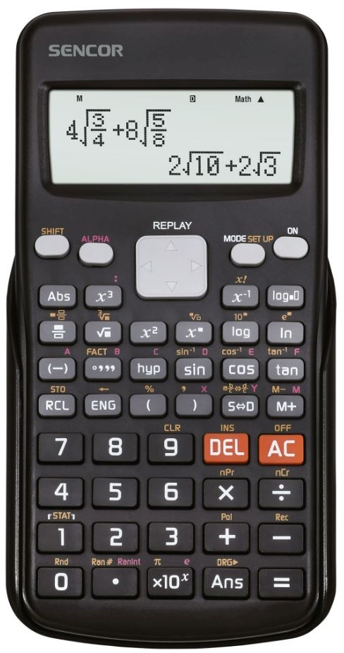 Sencor koolikalkulaator SEC190 Calculator, must