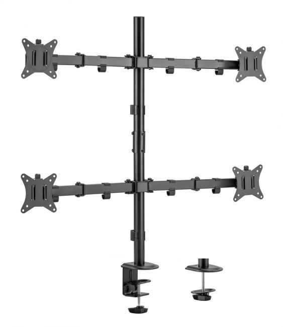 Equip monitori lauakinnitus 17"-32"/4TFT 360° H.verst. 9Kg must lite Retail