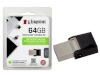 Kingston mälupulk DataTraveler MicroUSB OTG(m) - USB 3.0 (m), 64GB