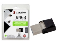 Kingston mälupulk DataTraveler MicroUSB OTG(m) - USB 3.0 (m), 64GB