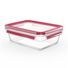 Tefal toidukarp MasterSeal Glass Storage Box, 1,3L, punane