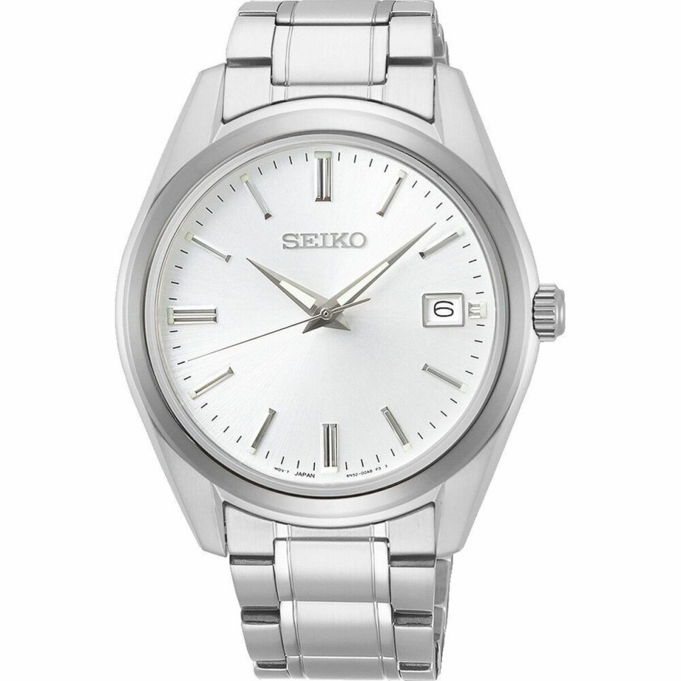 Seiko meeste kell SUR307P1 Hõbedane (Ø 40 mm)