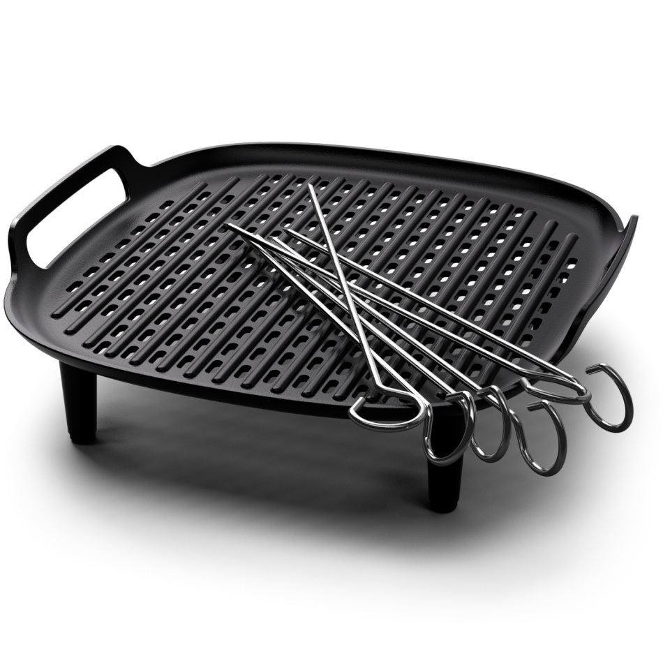 Philips Airfryer lisatarvik grillimiskomplekt XXL, HD9959/00