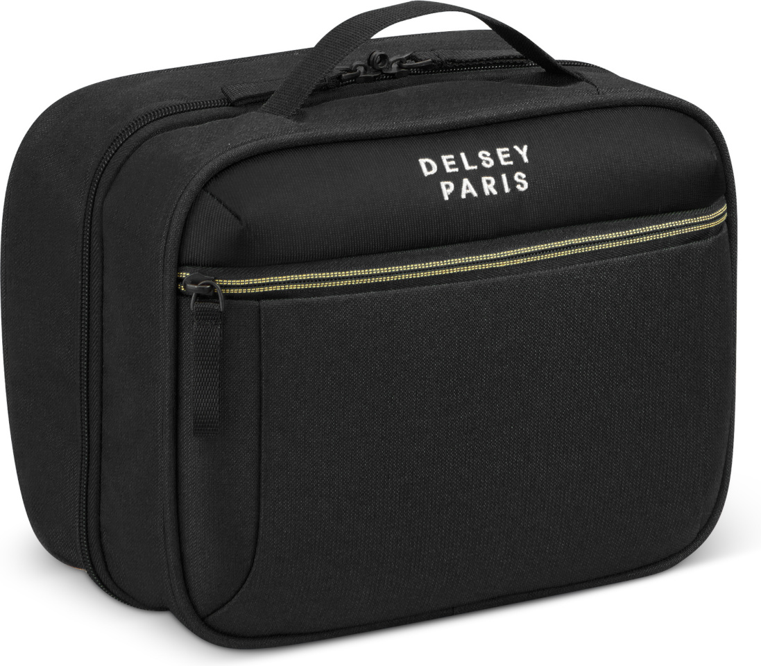 Delsey Brochant 3 Wetpack tualett-tarvete kott, must