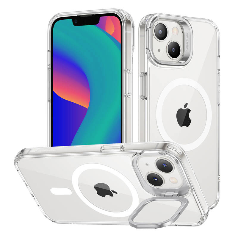 ESR kaitsekest Classic Kickstand Case with HaloLock for iPhone 14 Plus (transparent)