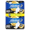 Always Ultra Secure Night Extra Size 5 Hügieenisidemed Tiibadega, 10 tk